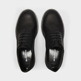Derbies Olivier en Cuir Noir