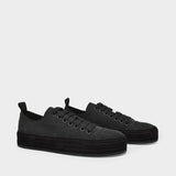 Sneakers Gert en Cuir Gris