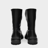 Bottines Kornelis en Cuir Noir