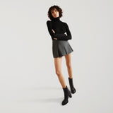 Bottines Lisa en Cuir Noir