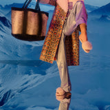 Sandales Foxy en Shearling Beige