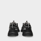 Sneakers Marathon R-Trail - Axel Arigato - Cuir - Noir/Gris Foncé