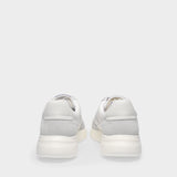 Baskets Genesis Vintage Runner en Cuir Blanc