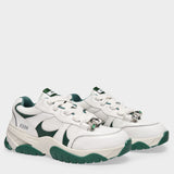 Sneakers Catfish - Axel Arigato - Cuir - Blanc/Vert Kale