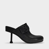 Mules Mallorca M80 en Cuir Vegan Noir