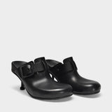 Mules Mallorca M80 en Cuir Vegan Noir