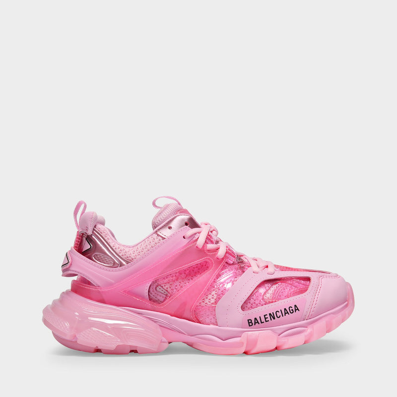 Sneakers Track Clearsole en Rose