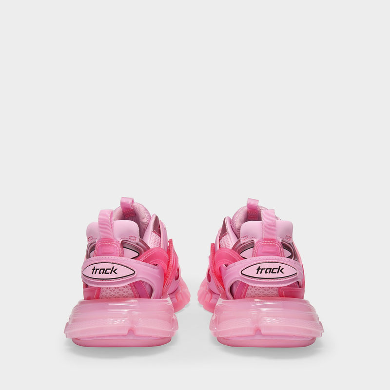 Sneakers Track Clearsole en Rose