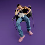 Baskets Track 3 en Rose