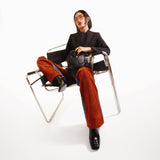 Bottines en Vinyle Noir