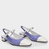 Babies Ocean en Cuir Bleu