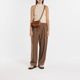 Mules À Plateforme Amor - Elleme - Cuir - Taupe/Noir