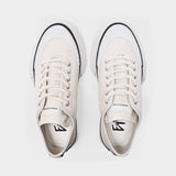 Baskets Laguna en Toile Blanche