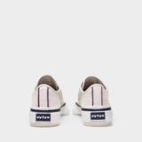 Baskets Laguna en Toile Blanche