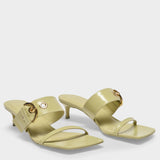 Sandales Bettina en Cuir Vert
