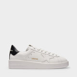 Sneakers Pure Star - Golden Goose - Cuir - Blanc/Noir