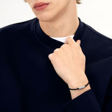 Bracelet Cable Nato 5g en Argent Poli