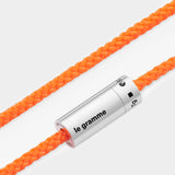 Bracelet Cable Nato 5g en Argent Poli