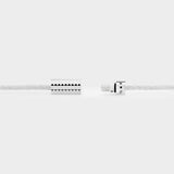 Bracelet Pyramid Guilloche 9g en Argent