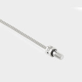 Bracelet Octogon Cable 7g en Argent