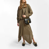 Mocassin Chain en Cuir Noir