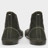 Sneakers Tabi High Top en Toile Verte