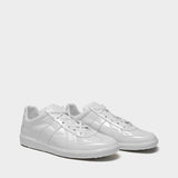Sneakers Replica Low Top en Cuir Blanc