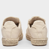 Sneakers Basses en Coton Blanc