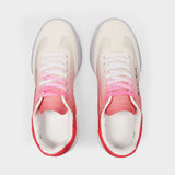 Sneakers Loop en Polyester Recyclé Rouge