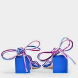 Sandales Alberta en Cuir Bleu