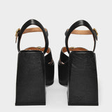 Sandales Bulla Aurora en Cuir Noir