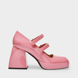 Babies Bulla 65 en Cuir Rose