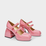 Babies Bulla 65 en Cuir Rose