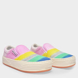 Slip-on Snow en Toile Multicouleur