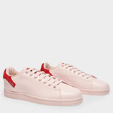 Baskets Orion en Cuir Rose