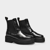 Bottines Chelsea Nylon en Noir
