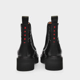 Bottines Chelsea Nylon en Noir