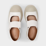 Mary Janes Pablo en Cuir Blanc