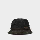 Chapeau Moon Denim en Toile Noire