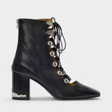 Bottines Aj1021 - Toga Pulla - Cuir - Noir