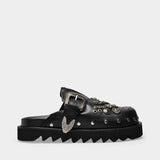 Mules Aj1058 - Toga Pulla - Cuir - Noir