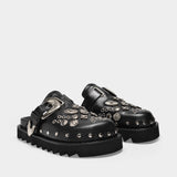 Mules Aj1058 - Toga Pulla - Cuir - Noir