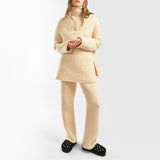 Sabots en Cuir Noir et Fourrure