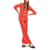 Sandales en Cuir Rose