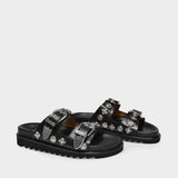 Mules Aj844 - Toga Pulla - Cuir - Noir