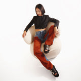 Sandales en Cuir Noir