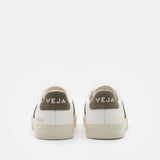 Baskets Campo en Cuir Khaki
