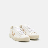 Baskets Campo en Cuir Blanc