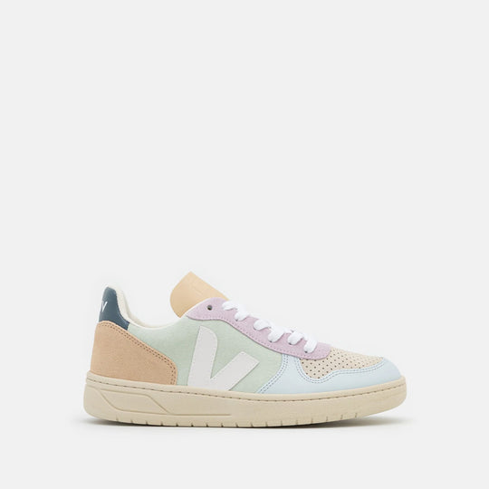 Sneakers V-10 - Veja - Suède - Multi