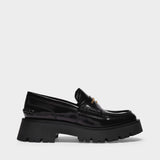 Mocassins Carter Lug 45 en Cuir Noir